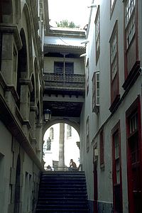 Torbogen des Rathauses, Sta. Cruz de La Palma