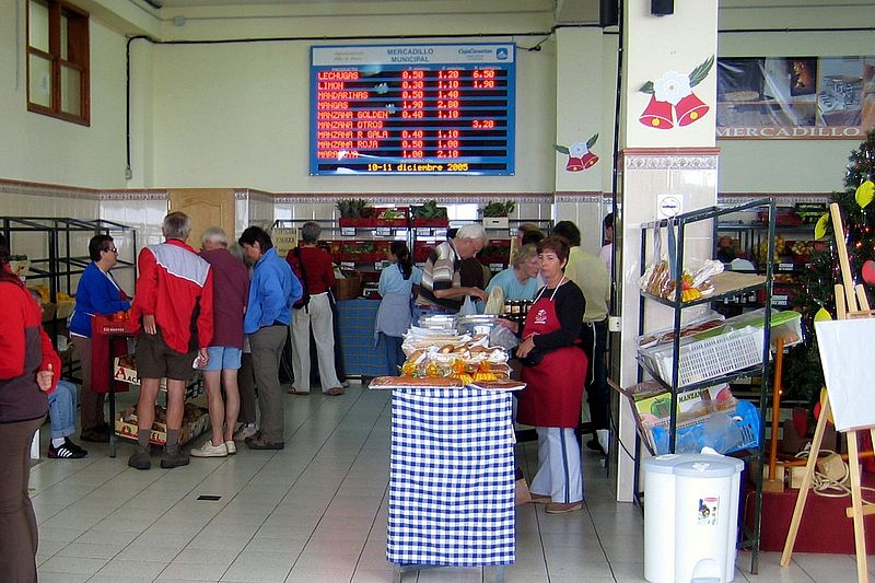 Markthalle, Mazo, La Palma